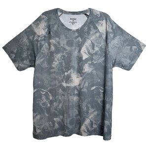 RHONE‎ Reign Grey Camo Asphalt Marble Short Sleeve Performance T-Shirt Men's 2XL